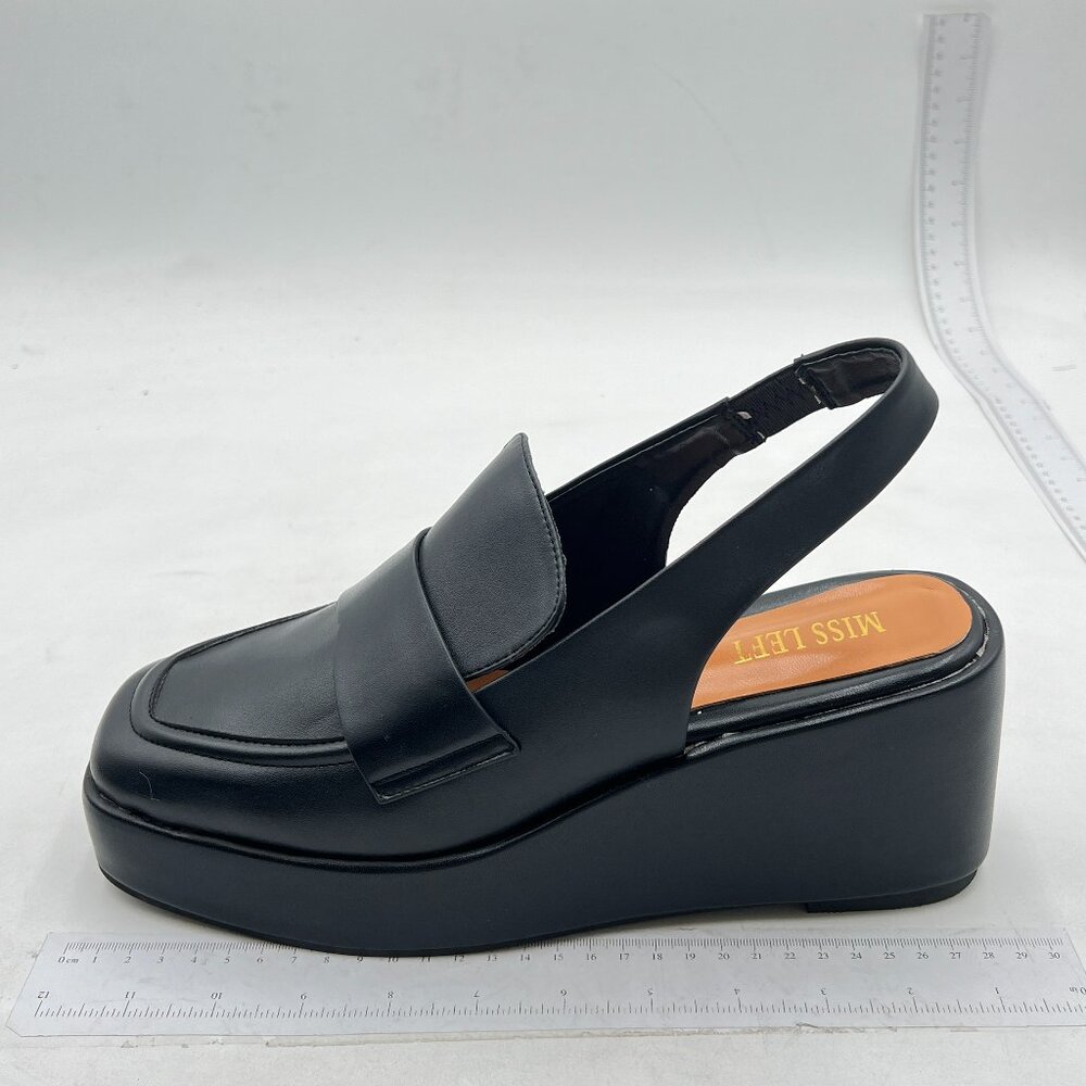 Black Slingback Heels